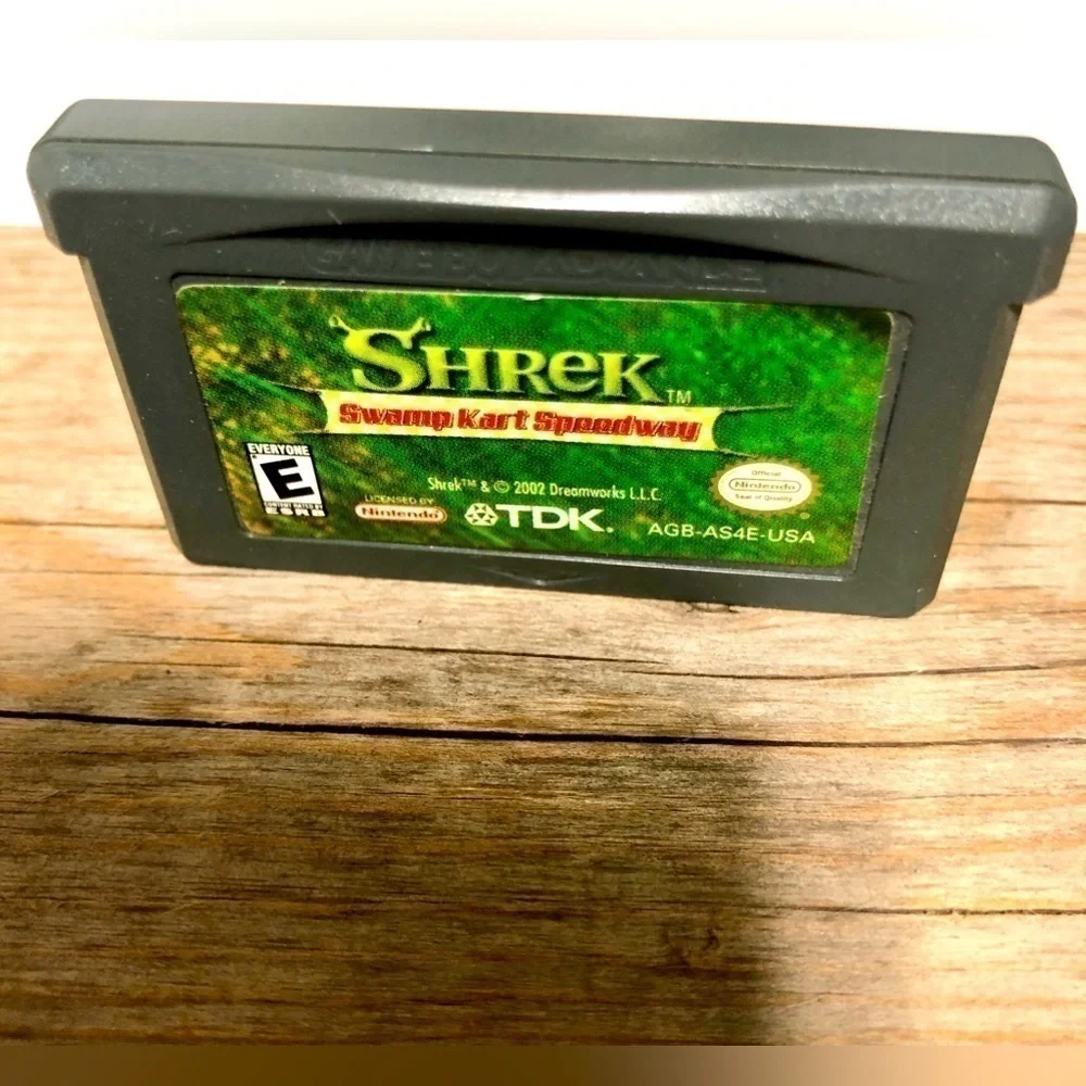 📚Nintendo Game Boy Advance Shrek Swamp Kart Speedway Cartridge